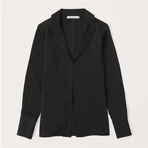 Abercrombie & Fitch Women's Long-Sleeve Closure Set Top